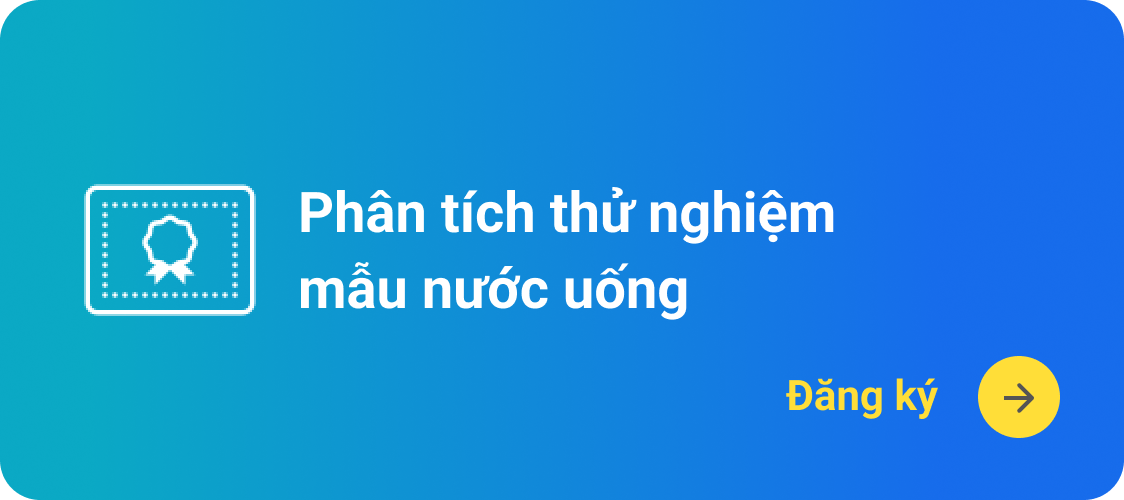 Phân tích thử nghiệm mẫu nước uống