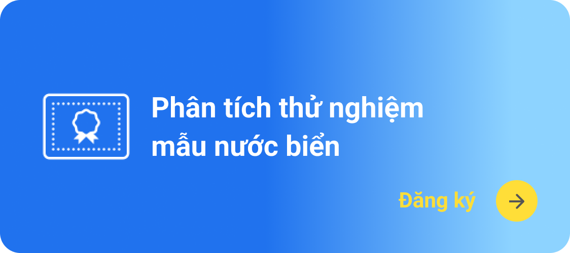Phân tích thử nghiệm mẫu nước biển