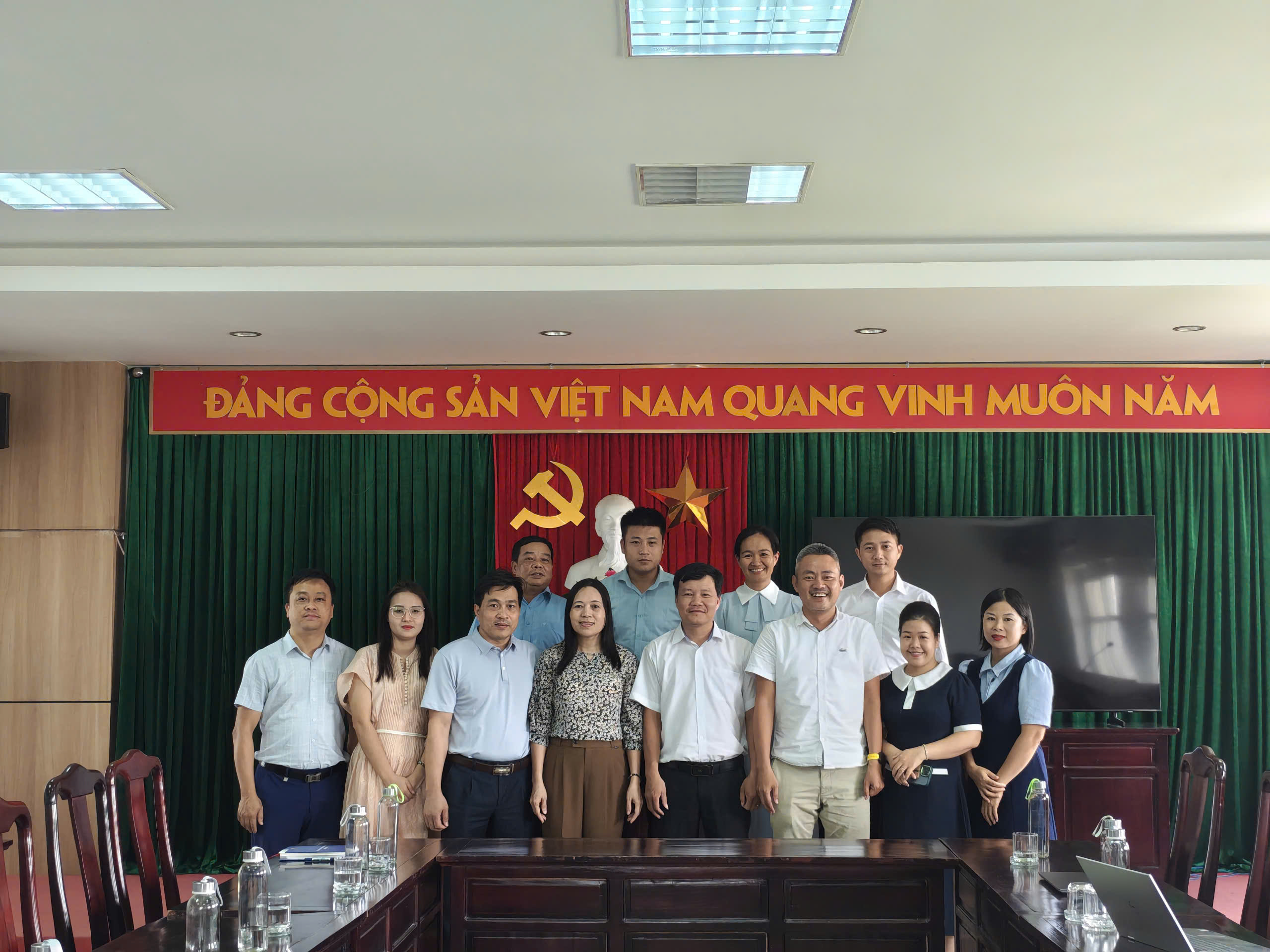Đón tiếp Đoàn Công tác Trung tâm Đổi mới sáng tạo và Chuyển đổi số tỉnh Hưng Yên đến trao đổi kinh nghiệm