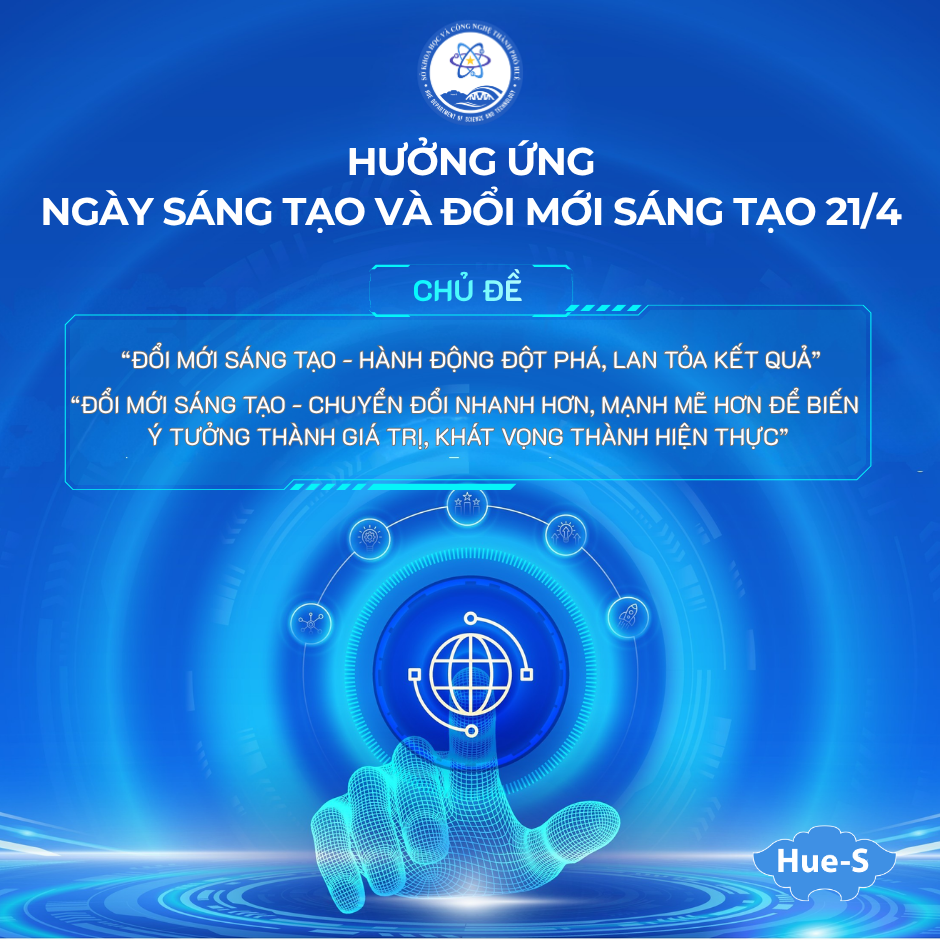 Hưởng ứng Ngày Sáng tạo và Đổi mới sáng tạo thế giới 21/4
